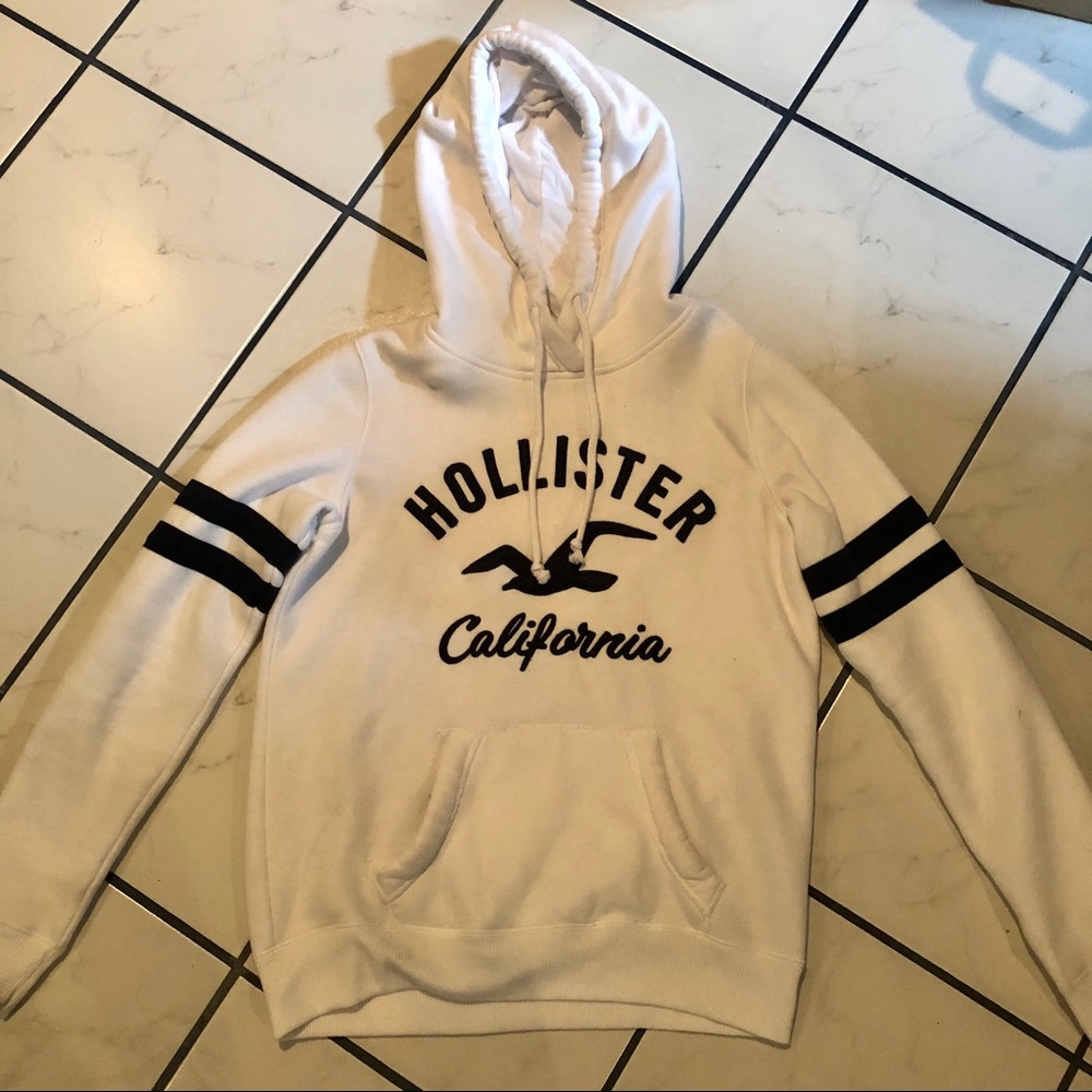 Hollister Hoodie White